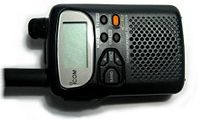 Front of Radio scanner