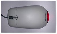 Optical mouse top