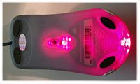 Optical mouse underside