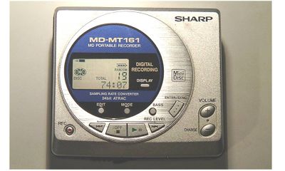 Sharp MD-MT161E Minidisc Player - Inside Electronics