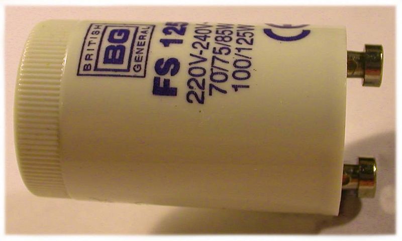 File:Fluorescent Starter 1.jpg